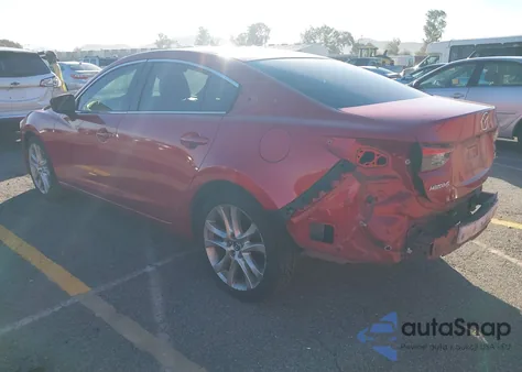 2017 Mazda Mazda6 Touring из США, поврежденный, VIN JM1GL1V54H1101774